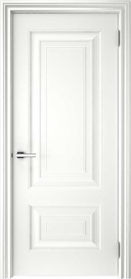 Двери крашеные (Эмаль) ТЕКОНА Смальта-46 глухое Белый ral размер 200 х 90 см. артикул F0000092493