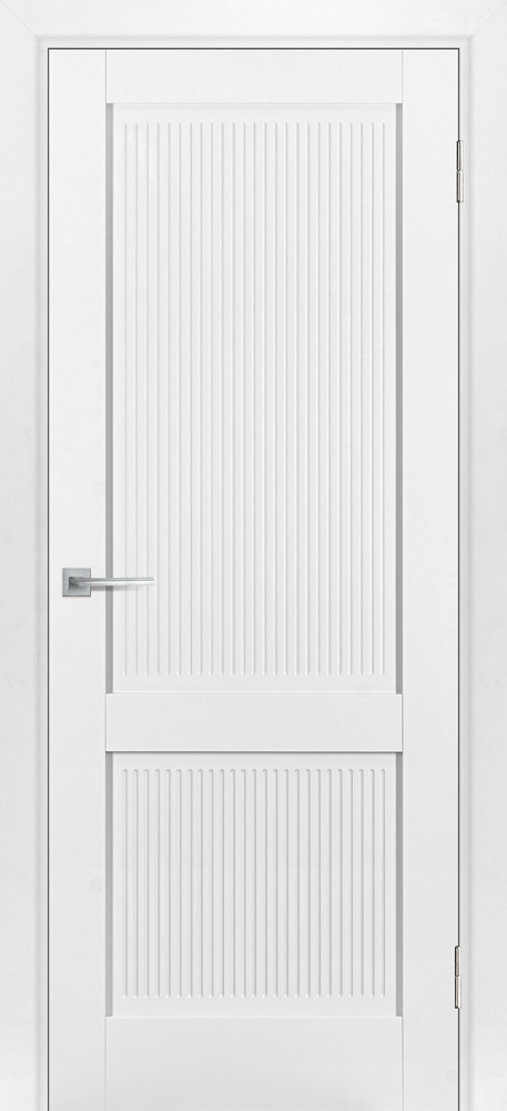Двери ЭКОШПОН, ПВХ PROFILO PORTE PSE-28 глухое Белоснежный размер 190 х 60 см. артикул F0000102810